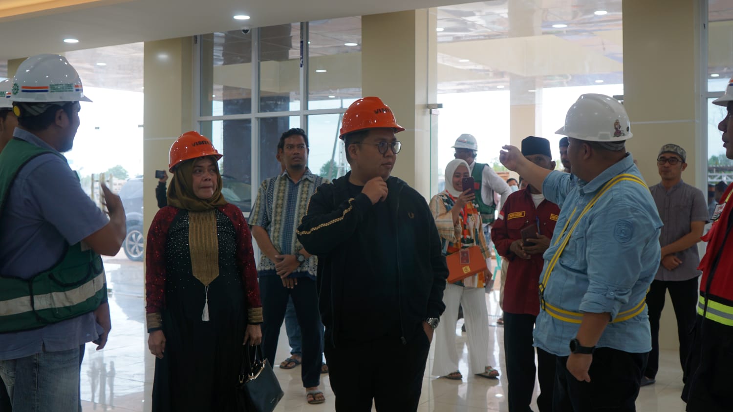 Wabup Kukar  Pantau Progres Pembangunan Rumah Sakit Muara Badak di Sela Kunjungan Sapari Ramadhan