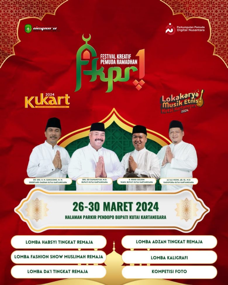 Dispora Kukar Gelar Festival Kreatif Pemuda Ramadhan (FKPR)  2024